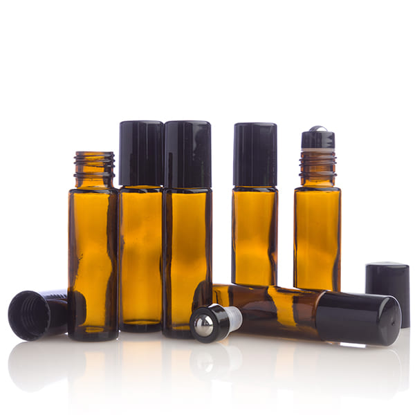 UA 6pk 10ml Amber Roller Bottle Kit