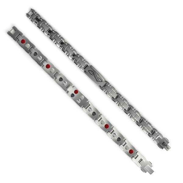 ProTEQ4 Beta, 21.7cm, for man / Титановый браслет ПроТЕК Бета, 21.7см, мужской / Магнитные украшения. повышение иммунитета. отрицательно заряженные ионы EurasiaPro