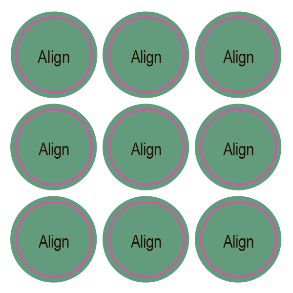 Стикеры Align / 108 стикеров на 1 листе