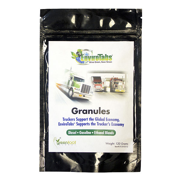 EnviroTabs® (Granules, 120 grams) / ЭнвайроТэбс для бензохранилищ (Гранулы, 120 г) / Катализатор камеры сгорания, добавка в топливо, экономия бензина
