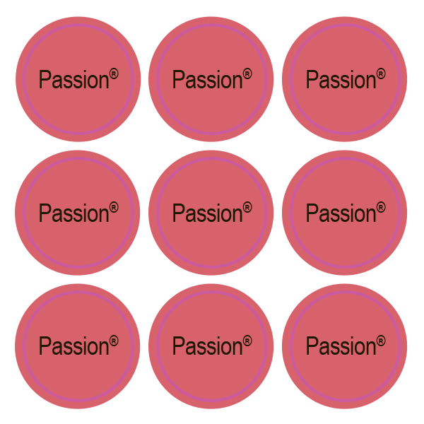 Стикеры Passion / 108 стикеров на 1 листе